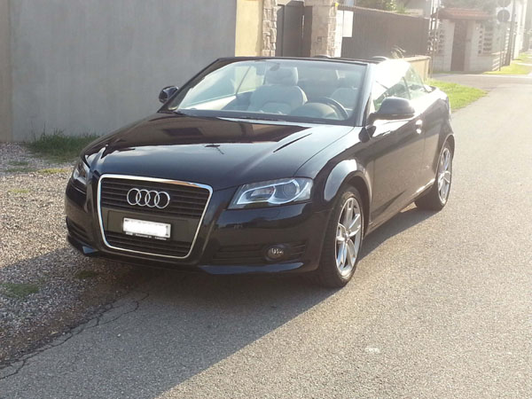 AUDI CABRIO A 3 TSI 1.8 NOLEGGIO CON CONDUCECENTE (2)