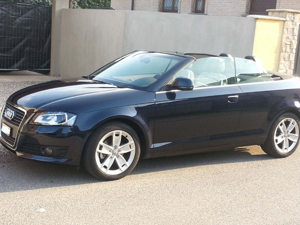 AUDI CABRIO A 3 TSI 1.8 NOLEGGIO CON CONDUCECENTE (3)